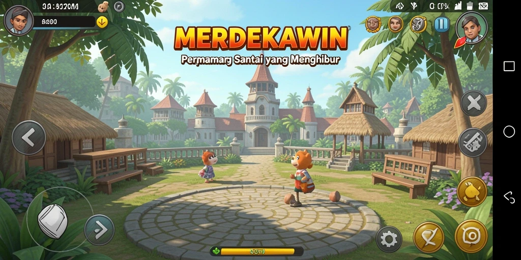 Tangkapan layar gameplay MERDEKAWIN yang seru dan menarik.