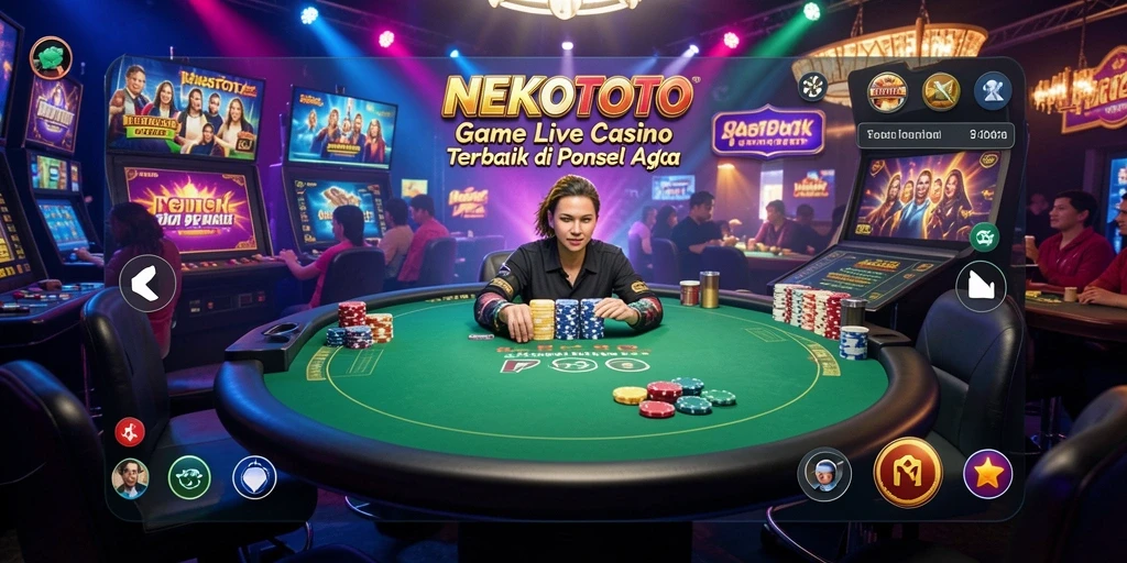 Tampilan langsung gameplay NEKOTOTO yang menegangkan dan interaktif.