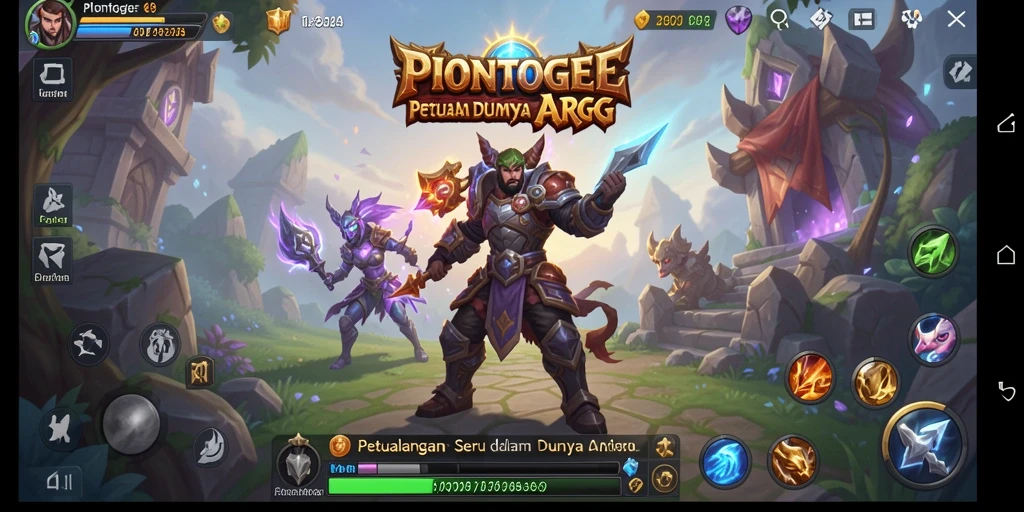 Gameplay seru di dunia fantasi PIONTOGEL.
