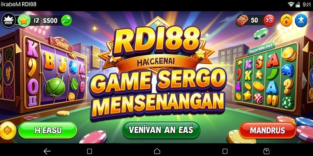 Tampilan gameplay seru RDI88 dengan suasana Bingo yang menawan.
