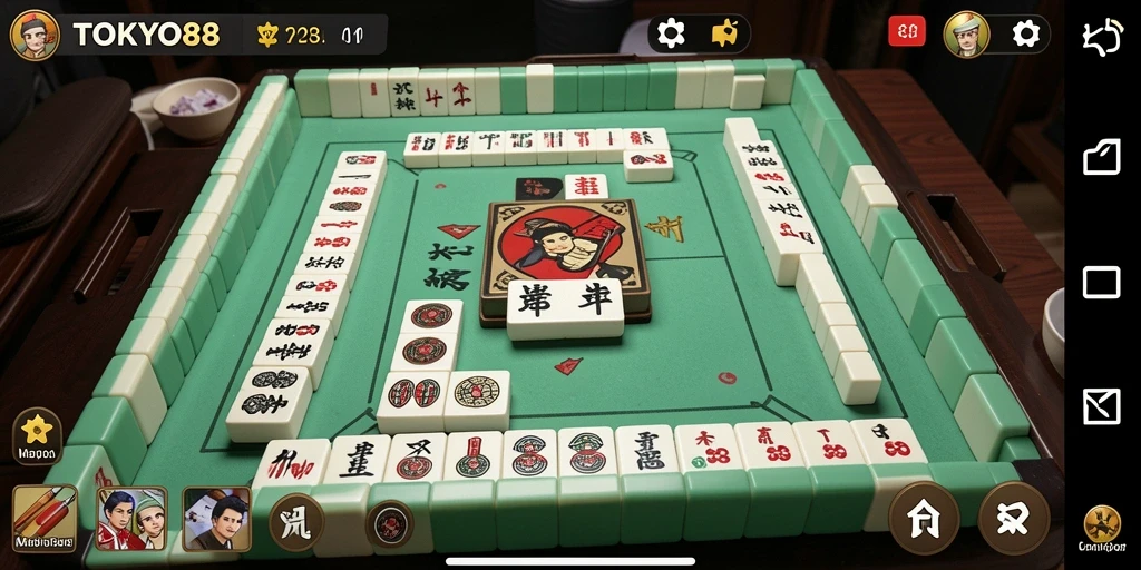 Screenshot TOKYO88 menampilkan gameplay Mahjong yang menarik dan menantang.